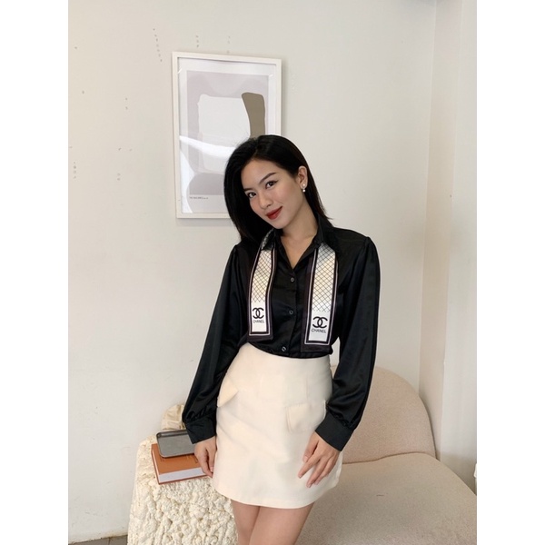 Chân váy tafta đủ màu