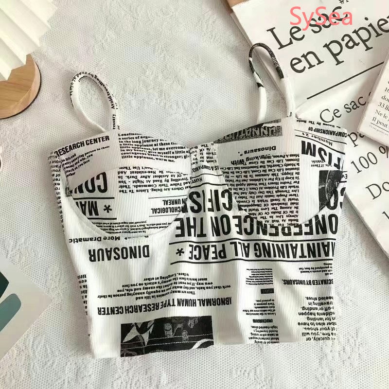 Áo Ngực Có Mút Đệm Thời Trang Mùa Hè Dành Cho Nữ