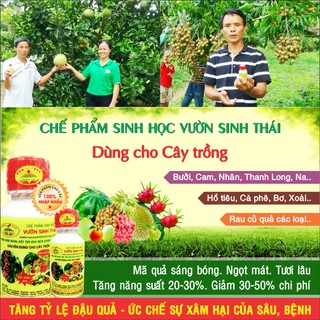 Chế phẩm sinh học VƯỜN SINH THÁI cho Cây Trồng