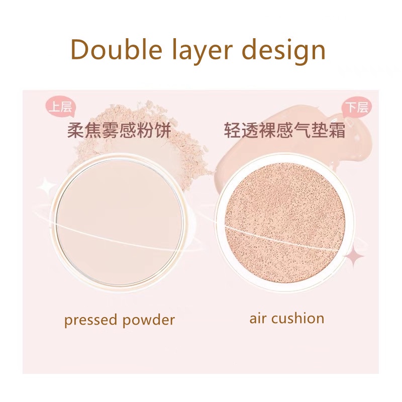 Phấn Nước BB GOGO TALES  Chính Hãng 2 Trong 1 Dưỡng Ẩm Màu Mịn Cho Làn Da Đẹp Tự Nhiên