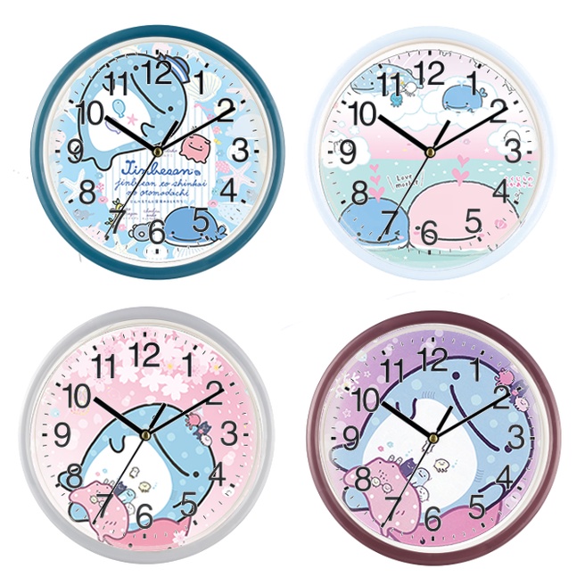Đồng hồ treo tường jinbeisan DHTI39 cute dễ thương 13 đến15cm