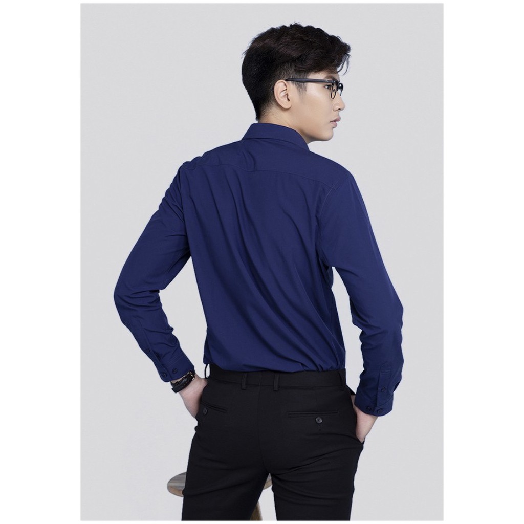 OWEN - Quần âu nam màu ĐEN Slimfit (dáng ôm) 91047