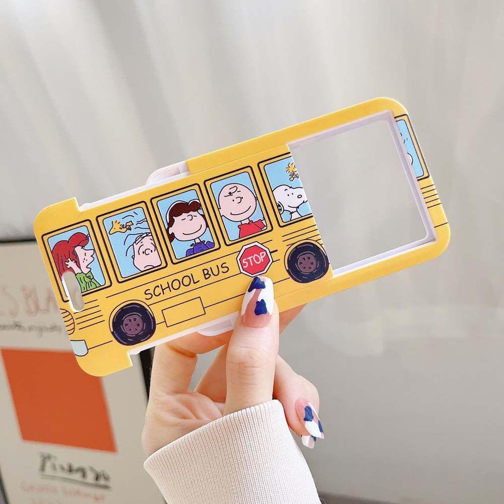 Ví Đựng Thẻ Tín Dụng / Thẻ ID / Tiền Họa Tiết Hoa Kèm Móc Khóa Hình Chú Chó Dễ Thương
