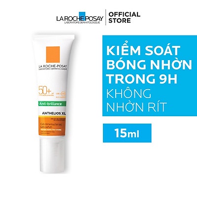 Kem Chống Nắng La Roche Posay Anthelios XL Dry Touch Gel-Cream SPF 50+ UVB, UVA không màu, kiểm soát dầu 15mL