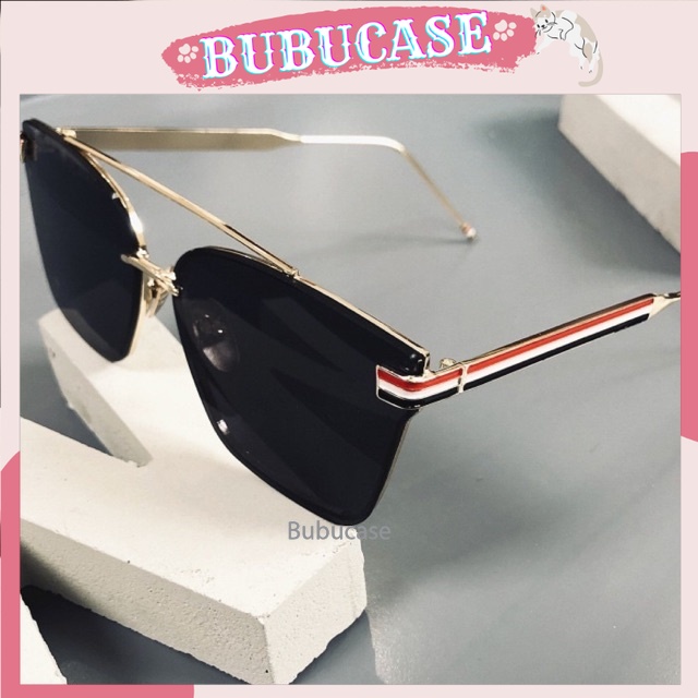 Kính mát vuông unisex cho cả nữ và nam kính râm hợp thời trang