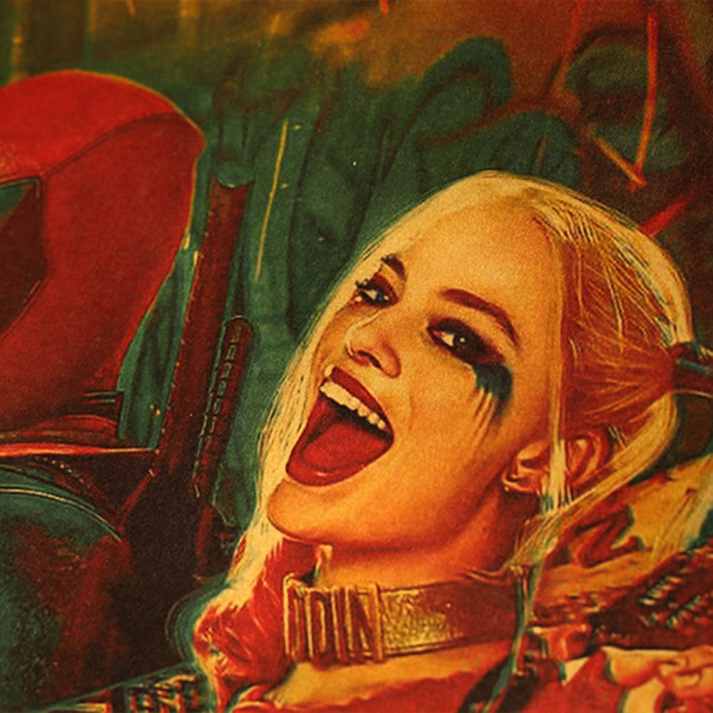 Poster Phim Suicide-squad Wanted Harley-quin