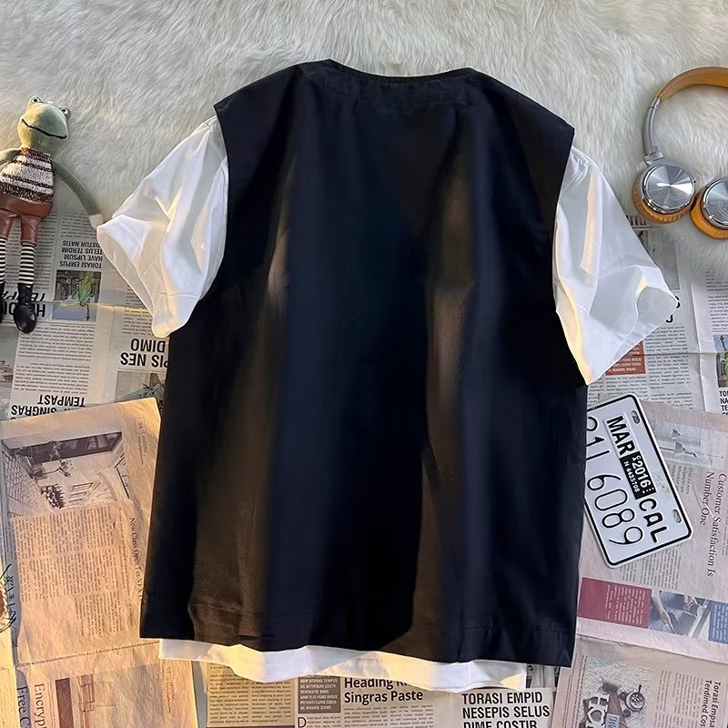 Áo Ba Lỗ Mỏng Phong Cách Nhật Bản Thời Trang Mùa Hè Dành Cho Nam M-3XL 3 Màu Cá Tính