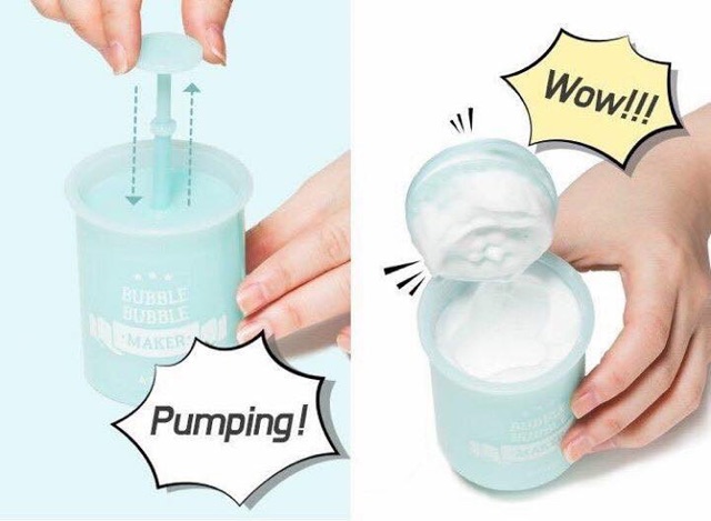 Set 3 Mút bọt biển Amortals Cốc tạo bọt rửa mặt Apieu Etude House BUBBLE BUBBLE MAKER A'pieu | BigBuy360 - bigbuy360.vn