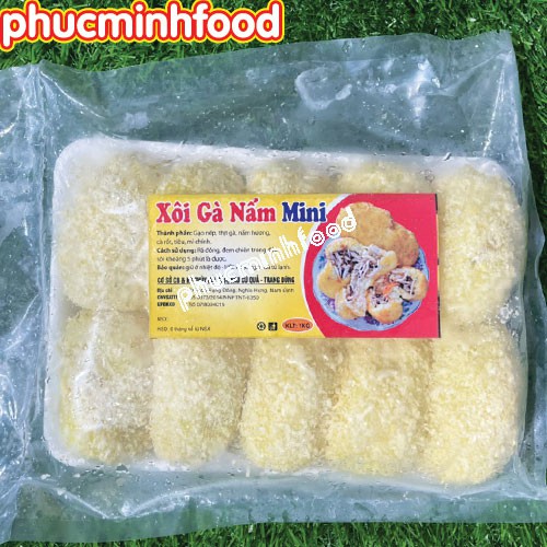 Xôi Gà Nấm Mini Siêu Ngon- Khay 10 Cái