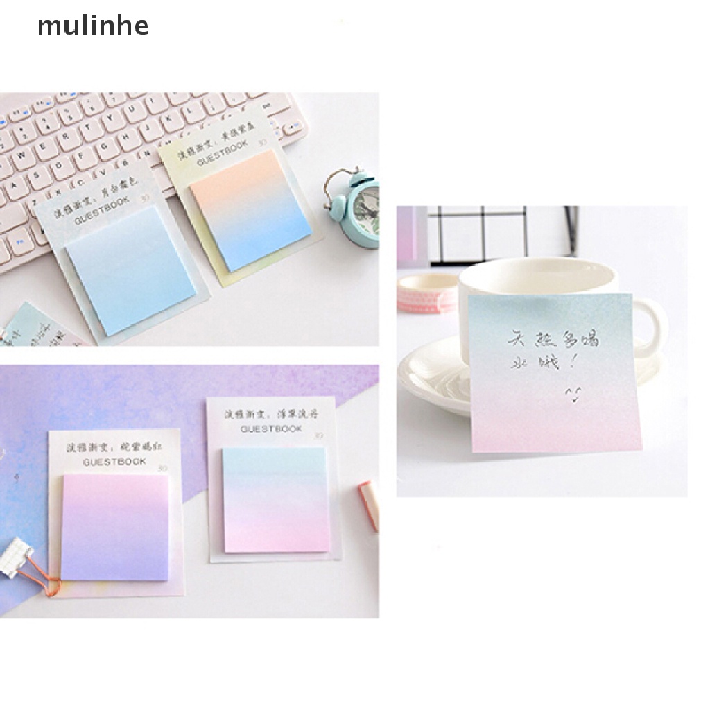 Mulinhe 1 Sổ Ghi Chú Giấy Ghi Chú Màu Tốt Nghiệp Dễ Thương vn