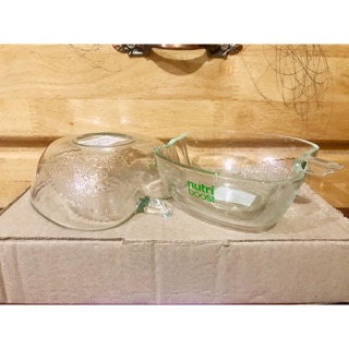 Bộ 2 chén thủy tinh hình táo