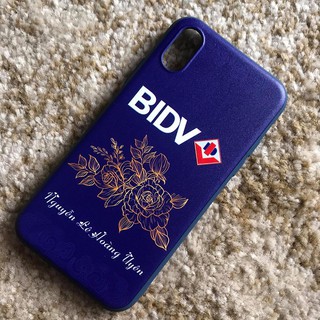 Ốp lưng ddienj thoại iphone hình logo BIDV