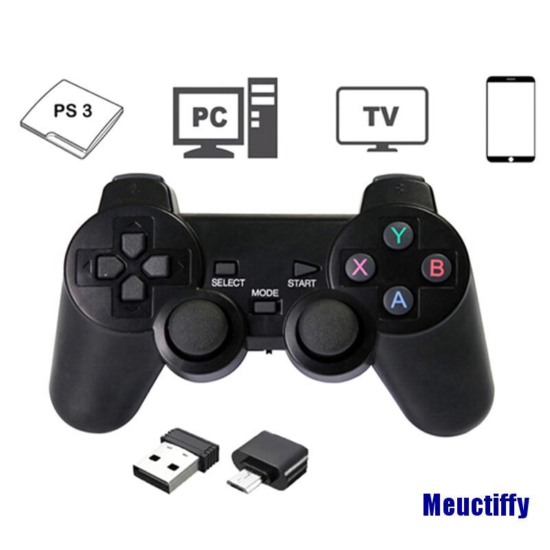 Tay Cầm Chơi Game Không Dây 2.4ghz Cho Ps3 Pc Tv Box Ffy