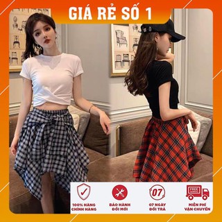 [Freeship - Chất Cotton Tàu loại 1] Áo croptop xoắn eo kiểu dáng ôm/ Croptop body chất cotton Tàu loại 1