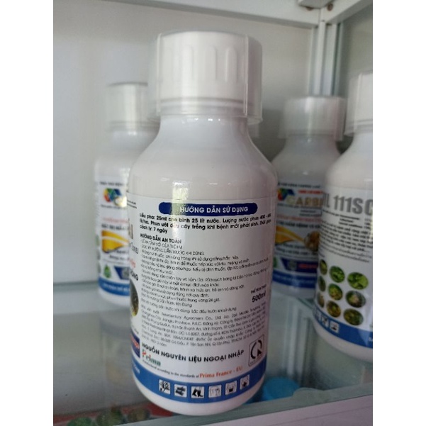 Thay thế CABEMDA đã cấm CARBEN THÁI trừ nấm bệnh vi khuẩn chai 500ml và 1 lít