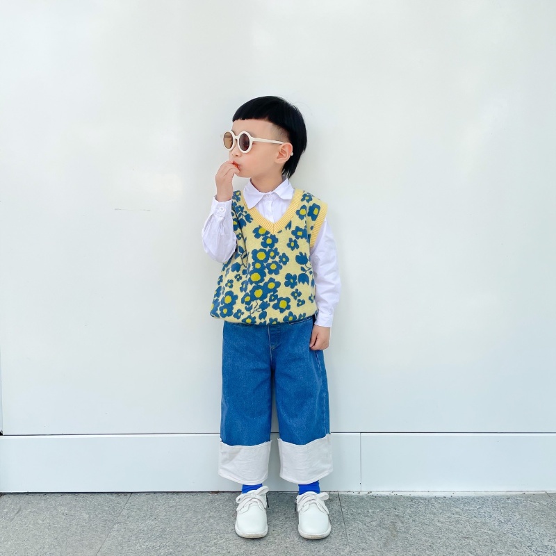 BABEPROUD Kính mát kiểu dáng dễ thương phong cách Hàn Quốc cho mẹ và bé
