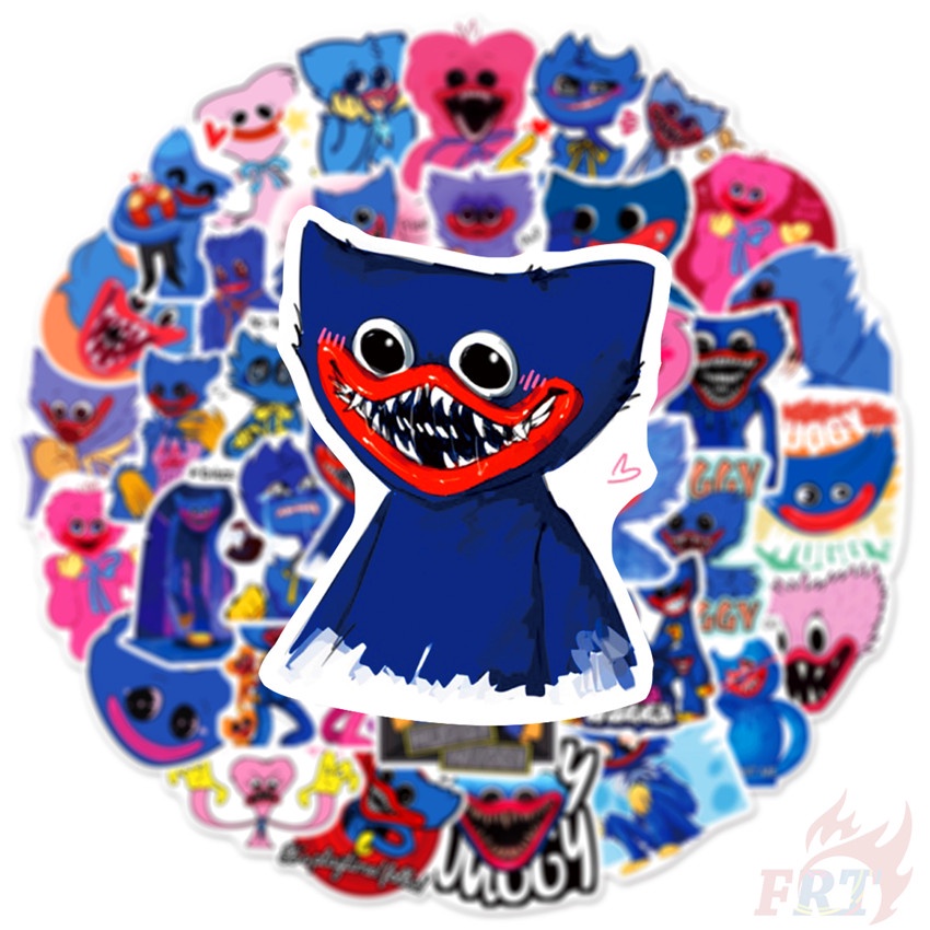 ❉ Hình Dán Poppy Pal Day Series 04 ❉ Set 52 Miếng Dán Chống Thấm Nước Trang Trí Vali Laptop Ván Trượt DIY Thời Trang