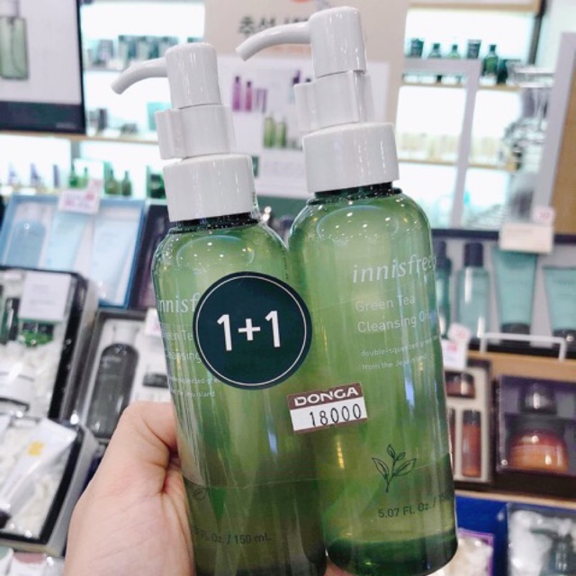 Dầu tẩy trang Innisfree Green Tea Cleansing Oil