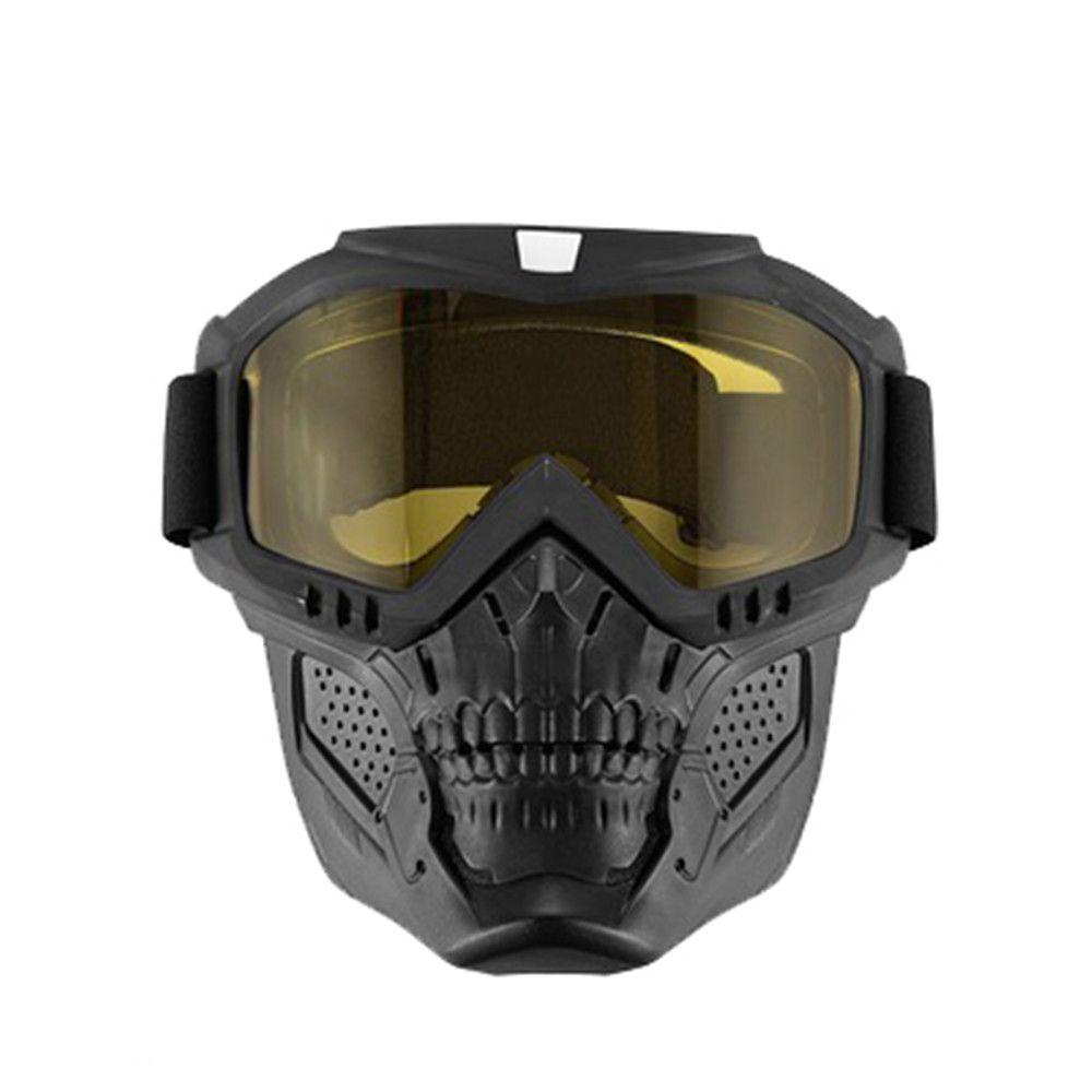 Hãy Để Xe Đạp Trượt Tuyết Helmet Chắn Gió Mùa Đông Tháo Rời Được