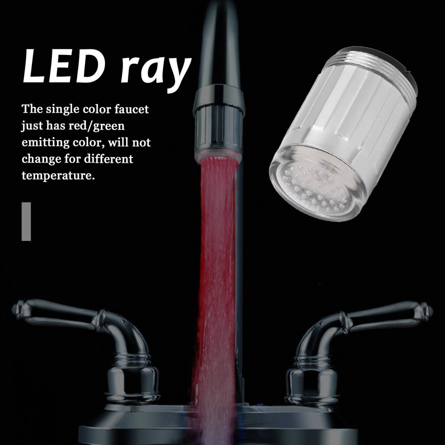 Đầu Vòi Nước Có Đèn Led 3 Màu