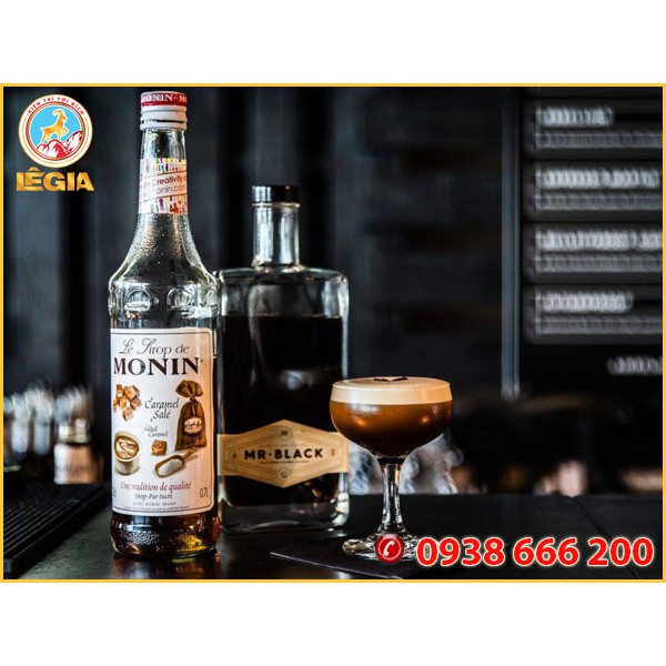 SIRO MONIN CARAMEN MUỐI MẶN 700ML (SALTED CARAMEL SYRUP)