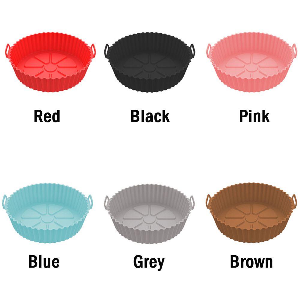 KUNHEV Nồi Chiên Không Dầu Bằng Silicone Có Thể Tái Sử Dụng