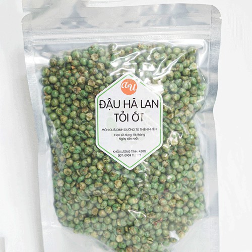 450gr Đậu hà lan tỏi ớt ATVSTP - Chất lượng đậu loại 1 | AU FOOD thơm ngon vừa phải đậm vị | BigBuy360 - bigbuy360.vn