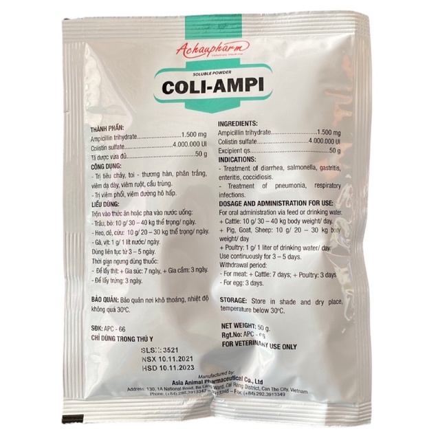 COLI-AMPI Á CHÂU 50g