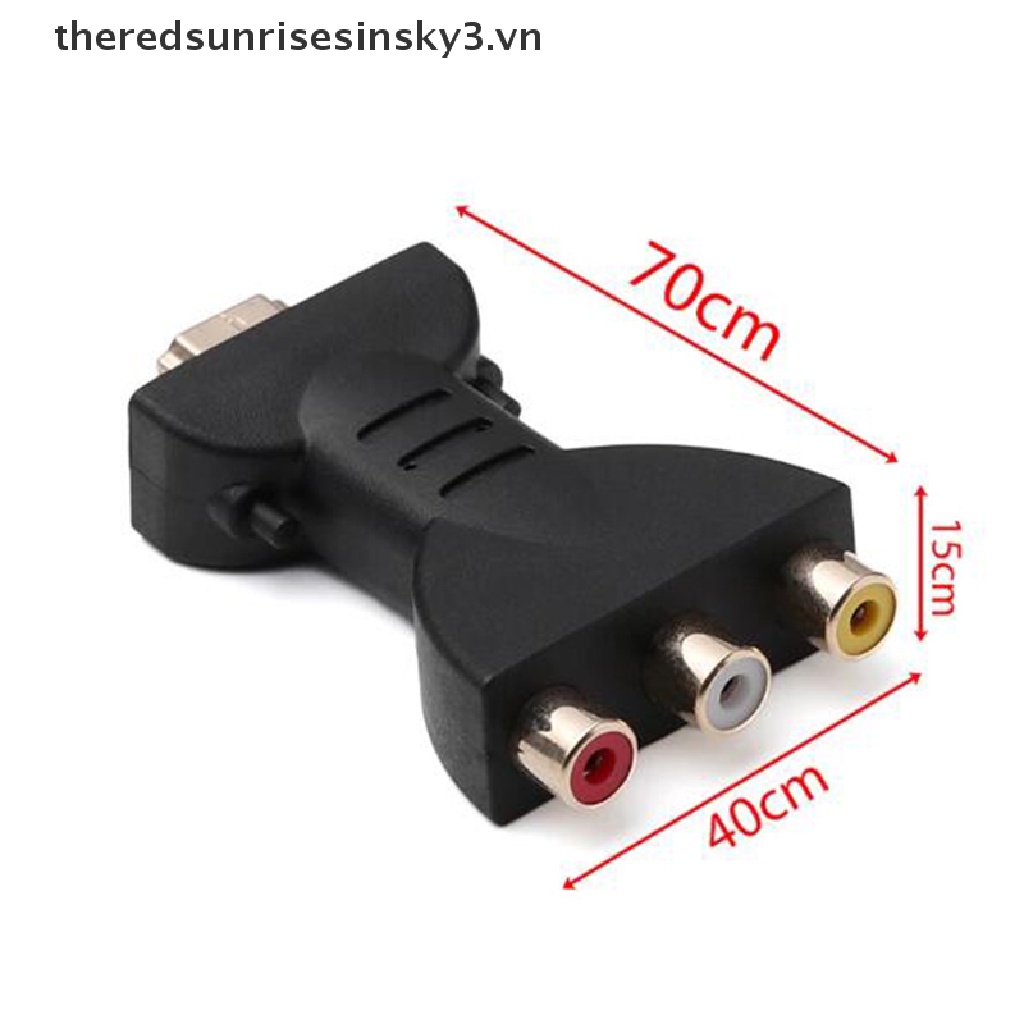 Dây Cáp Chuyển Đổi 1080p HDMI Sang VGA HDMI Sang AV Video