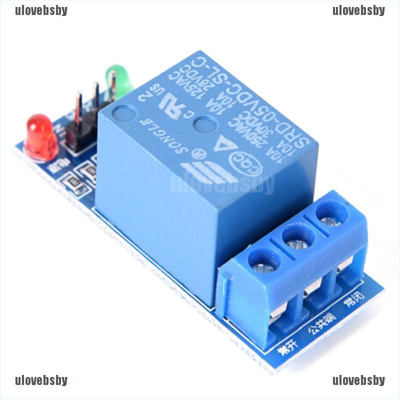 【ulovebsby】5V 1 Channel Relay Board Module Optocoupler LED For Arduino PIC ARM