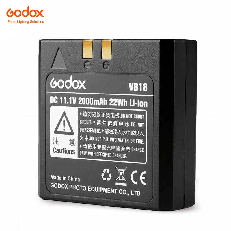 Pin VB18 cho Flash GODOX V860 II