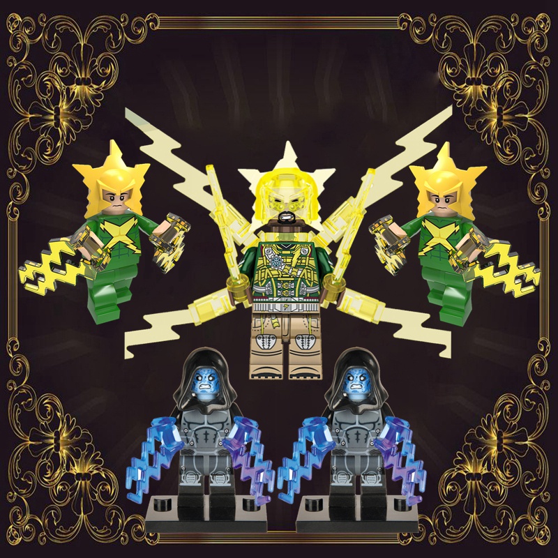 Bộ Đồ Chơi Lắp Ráp Mô Hình Nhân Vật Phim Marvel Dùng Làm Quà Tặng Cho Bé DIY