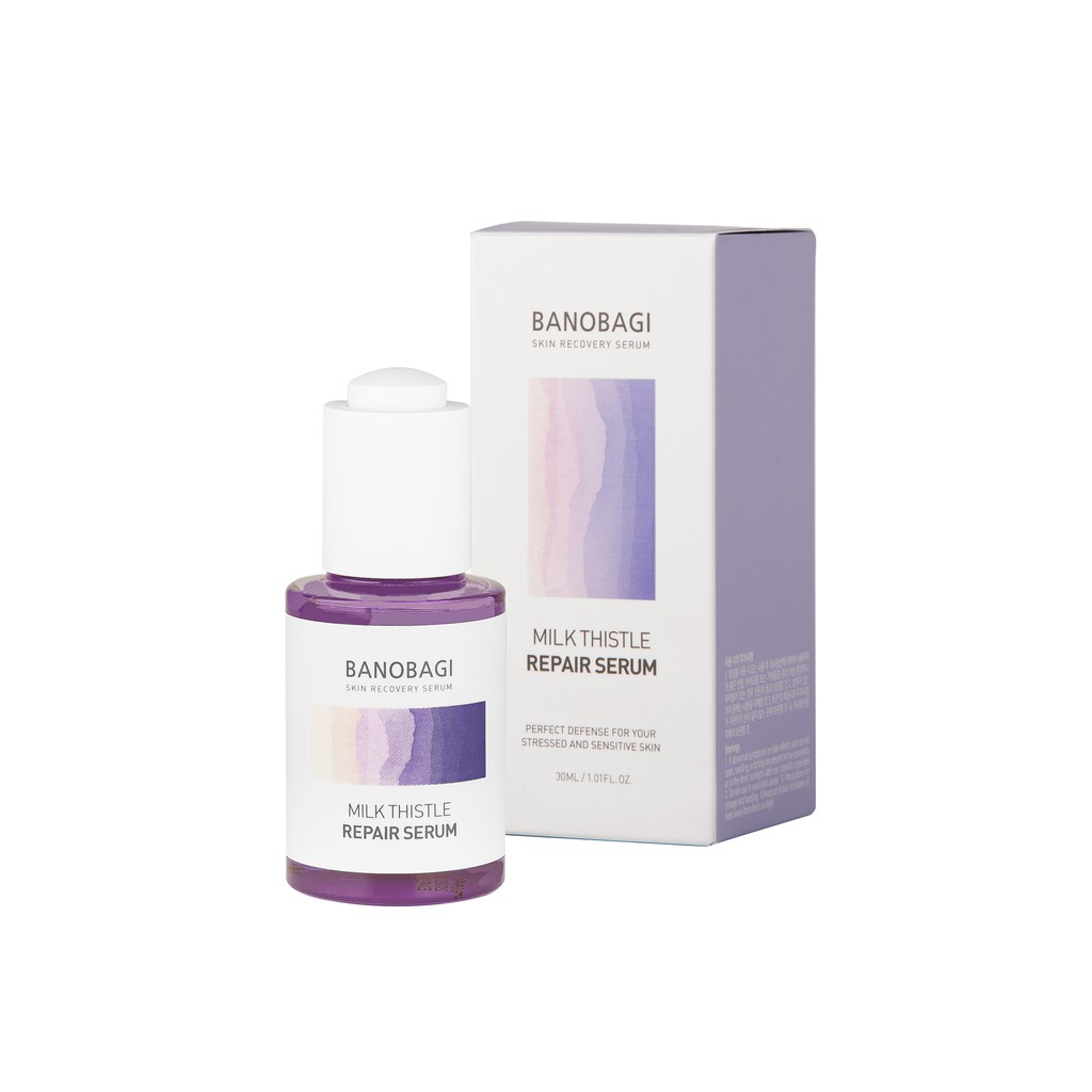 Tinh chất phục hồi da mụn BANOBAGI Milk Thistle Repair Serum