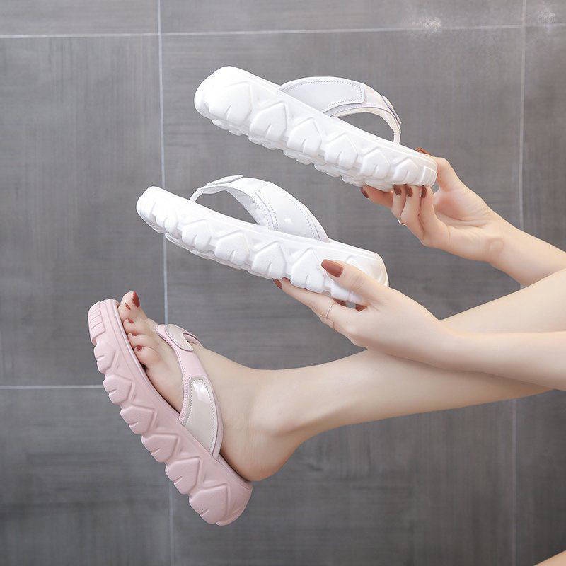 Dép Xỏ Ngón Đế Dày Chống Trượt Thời Trang Đi Biển Mùa Hè Mới