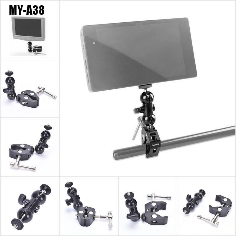 Khung Kẹp Đầu Bi Ma Thuật Cho Dji Ronin Gimbal Dslr Camera Lcd Led My-A38