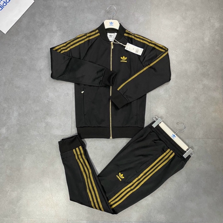 THANH LÝ LẺ ÁO Adidas đen viền vàng SIZE M
