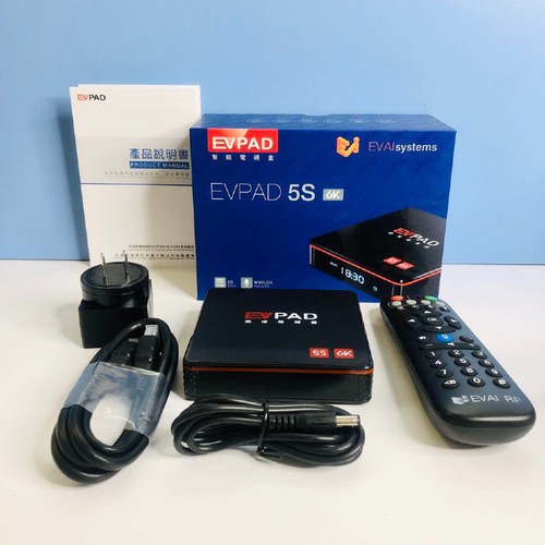 EVPAD 5S Ram 2G/16G Chuyên Truyền Hình Quốc Tế Trung Quốc, Hàn Quốc, Nhật Bản, Đài Loan Chính Hãng Bảo Hành 12 Tháng.