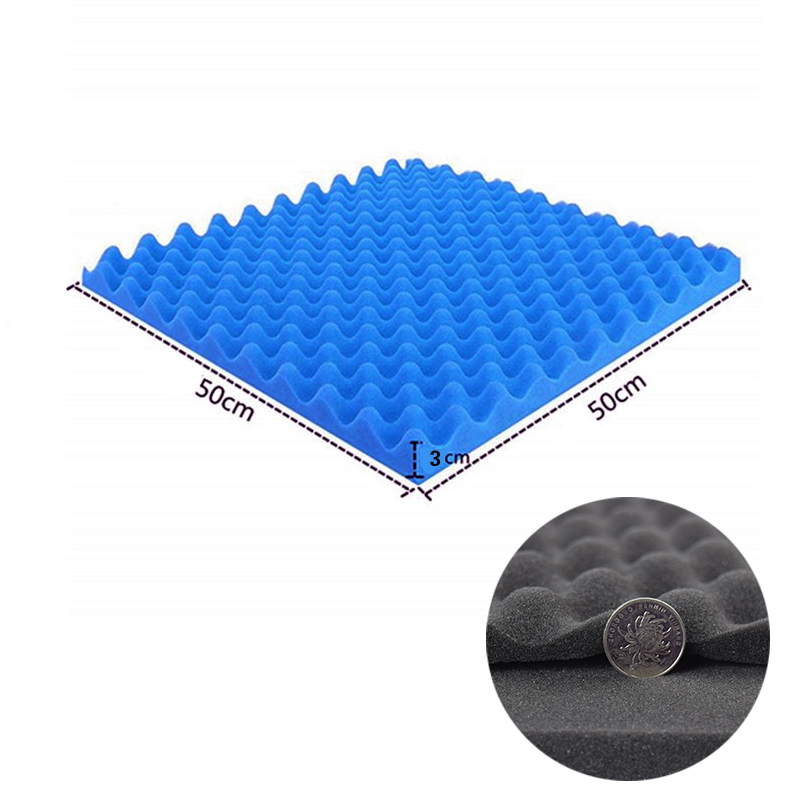 Bộ 10 Miếng Xốp Cách Âm Chuyên Dụng 50cm X 50cm
