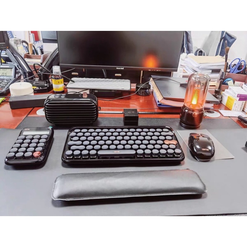 Bàn phím cơ không dây bluetooth Lofree màu Black Gold chính hãng