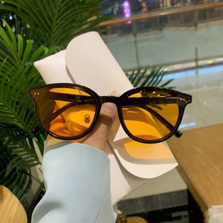 Kính Mát Gọng Đen Phong Cách Retro Mỹ Chống Tia UV Cao Cấp Sự Bảo Vệ
