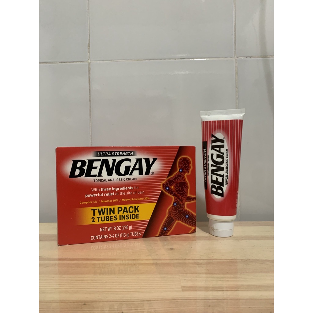 Kem xoa bóp Bengay Ultra Strength 113g của Mỹ