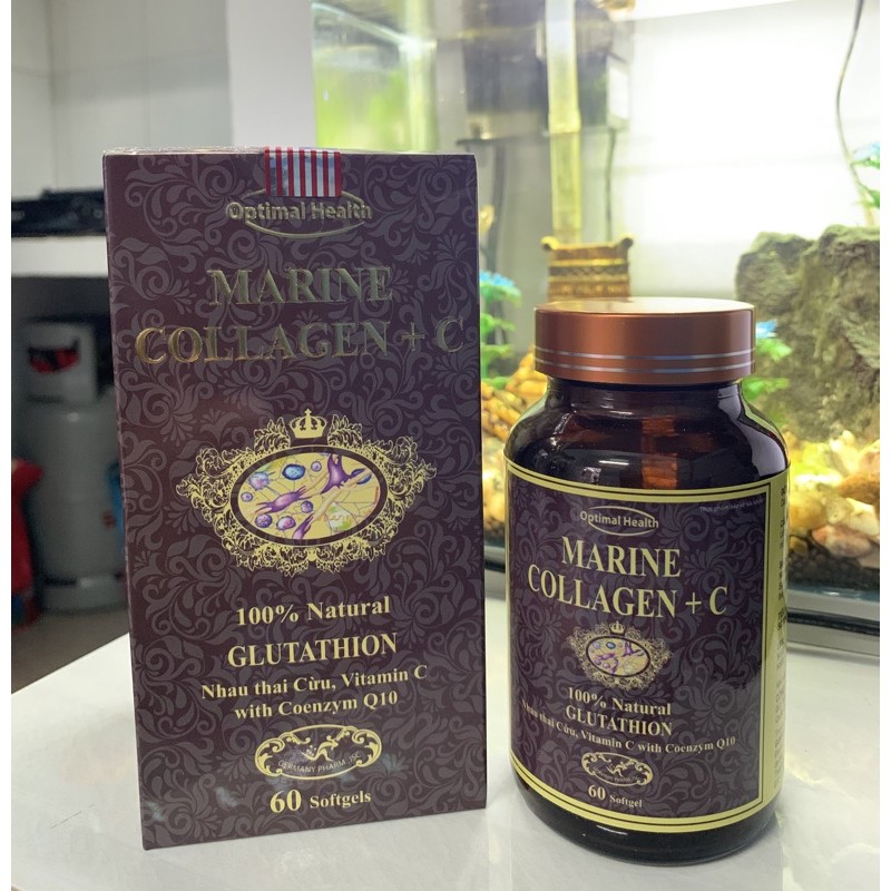 ĐẸP DA SÁNG DA COLLAGEN + C Lọ 60 V
