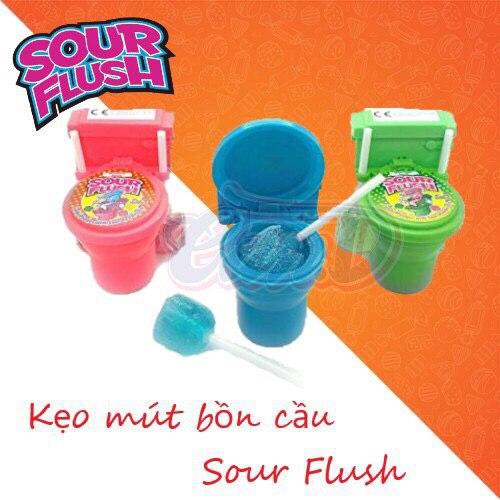 Kẹo mút bồn cầu Sour Flush