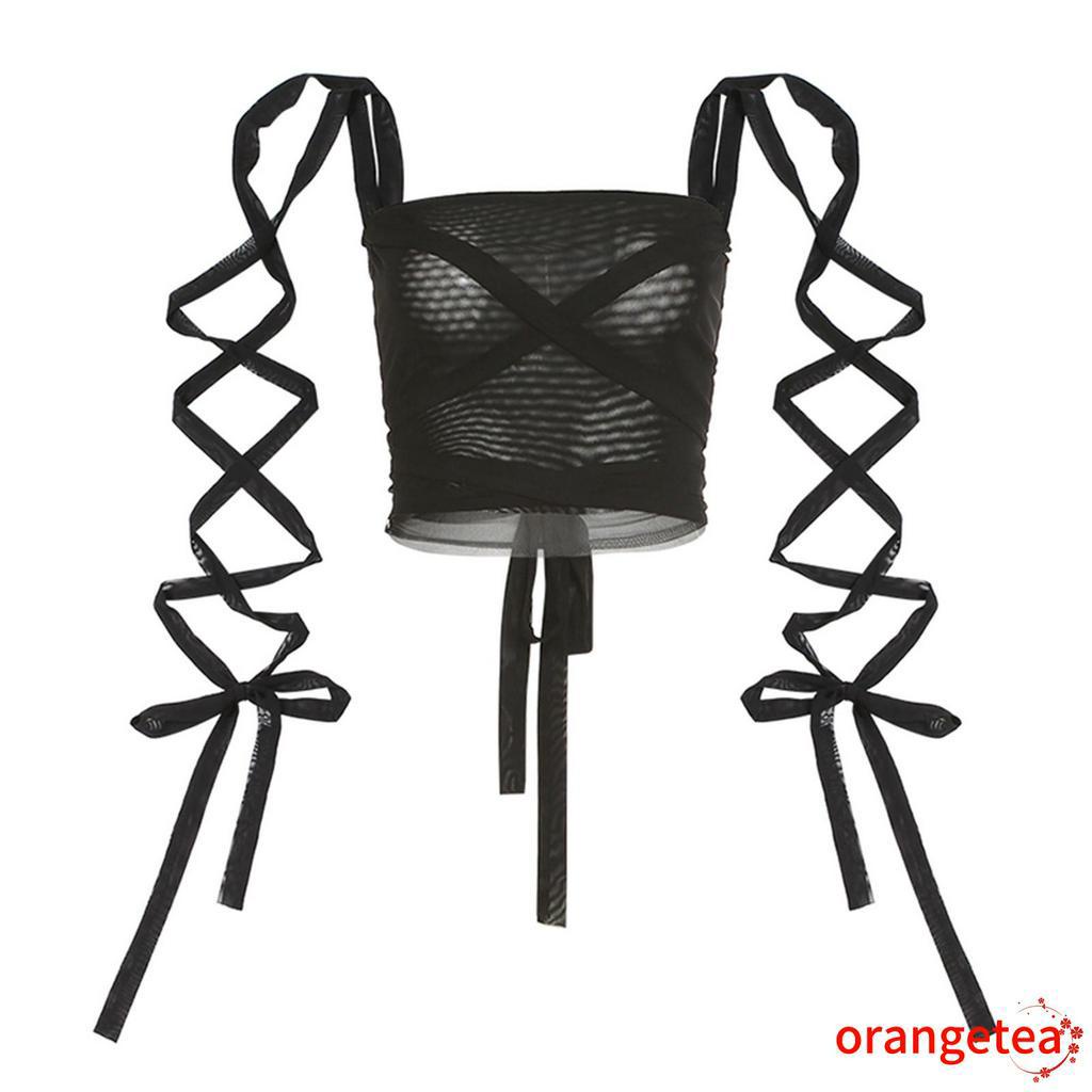 Áo Croptop Hai Dây Màu Trơn Thời Trang Cho Nữ