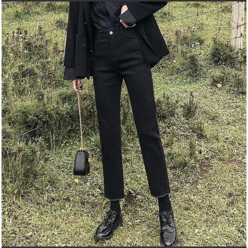 quần jean ống đứng ( dưới 1m55)