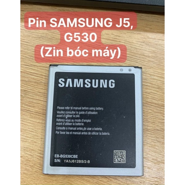 Pin SAMSUNG J5, G530 ( zin bóc may)