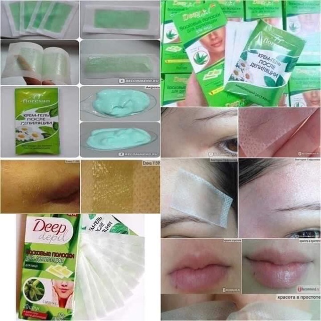 Tẩy ria mép (triệt lông mặt, ria mép, nách, vùng kín bikini) Deep depil - Auth