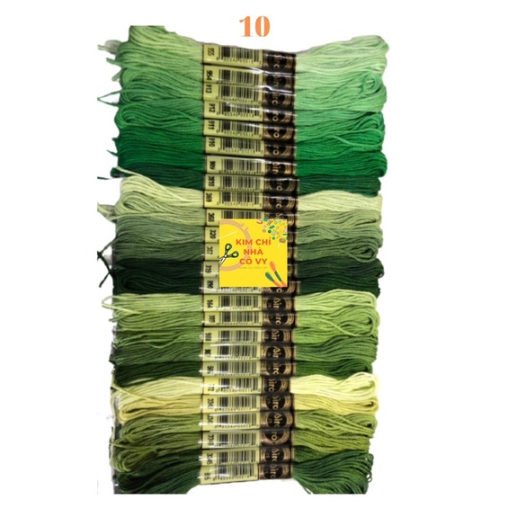 Combo 100-200 tép chỉ airo chọn màu