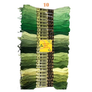 combo 100-200 tép chỉ airo chọn màu