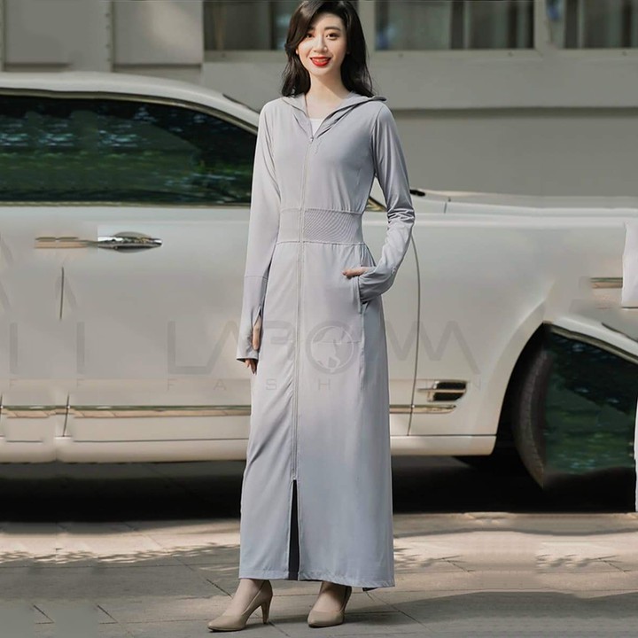 Áo chống nắng nữ toàn thân chống tia UV thông hơi mát lạnh LN05 | BigBuy360 - bigbuy360.vn